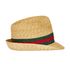 Gucci Straw Fedora Hat, side view